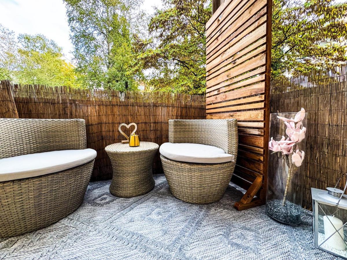 Citynah, Balkon, Grosse Kueche Und Garten Ганновер Экстерьер фото
